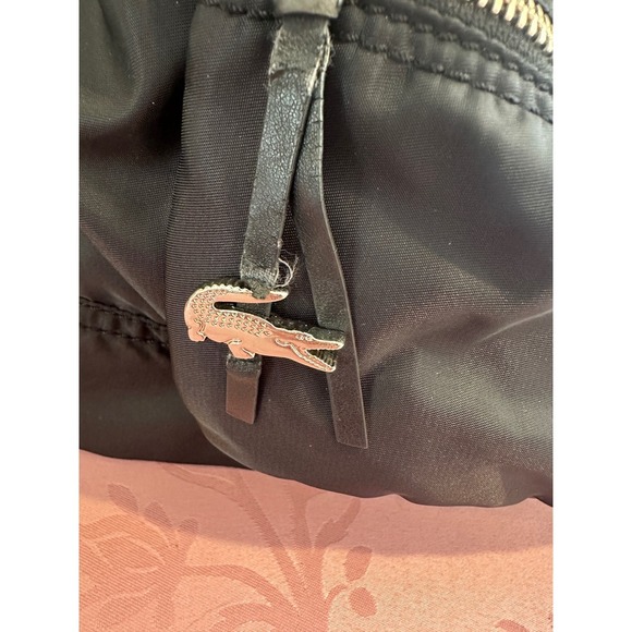 Lacoste black nylon duffle bag - Picture 2 of 10